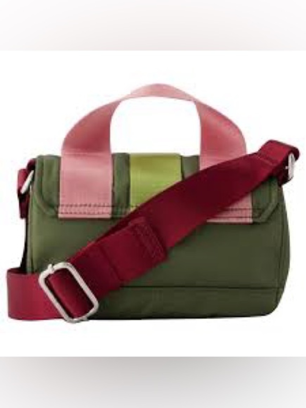 Colorblock Recycled Tech Mini Bag - Picture 8 of 11